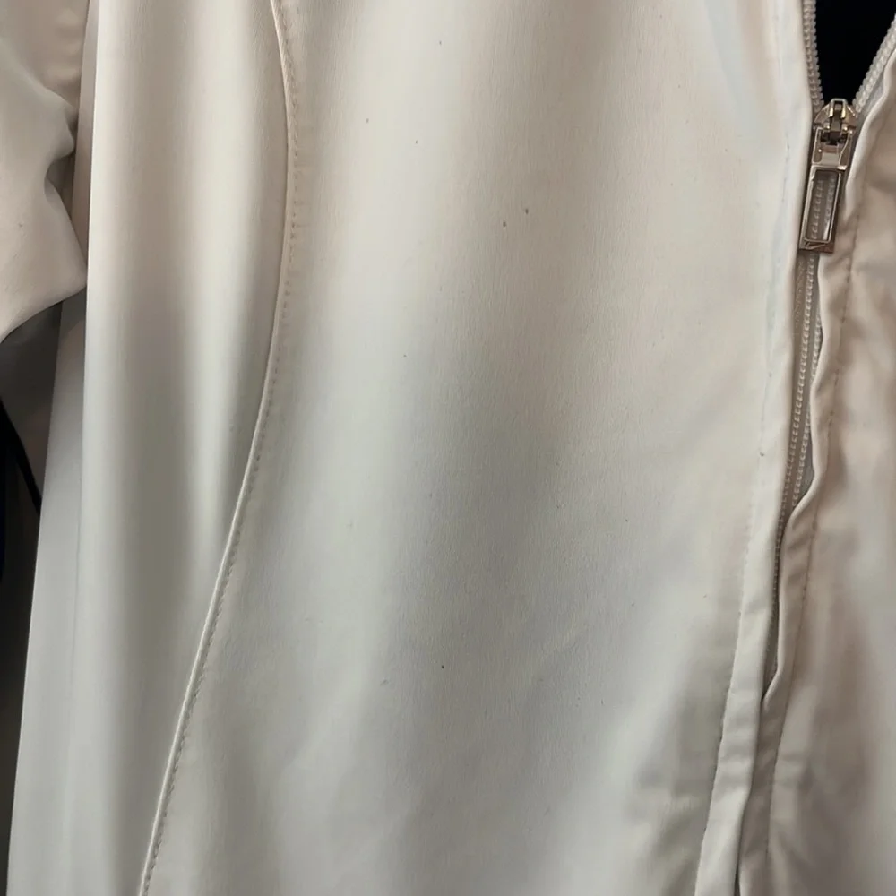 White and Navy Nike Golf Dri-Fit Jacket Size M